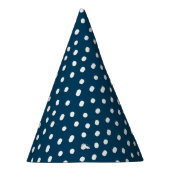 Blue Longo Dotto Party Pet Feesthoedjes (Rechts)