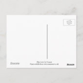 Blue Lotus Briefkaart (Achterkant)