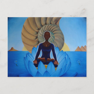 Blue Lotus Briefkaart