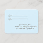 Blue Lotus, Confetti, Spa, Massage Kortingskaartje (Achterkant)