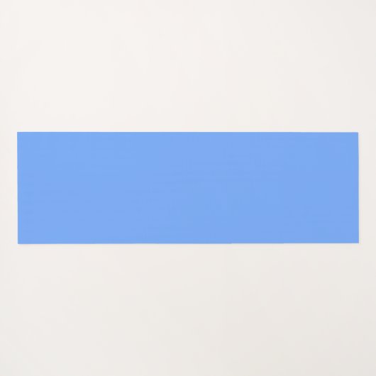 BLUE LOTUS CUSTOM NAMASTE ZEN YOGAMAT (Achterkant (horizontaal))