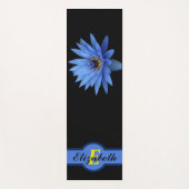 BLUE LOTUS CUSTOM NAMASTE ZEN YOGAMAT (Voorkant)