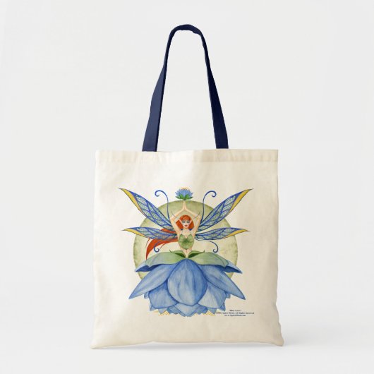 Blue Lotus Fairy Bag Tote Bag (Voorkant)