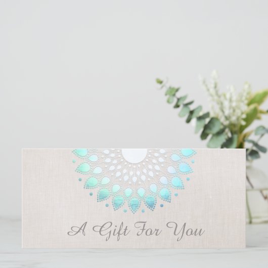 Blue Lotus Health and Wellness Cadeaubon (Staand voorkant)