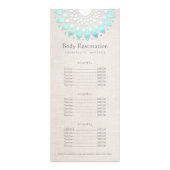 Blue Lotus Health and Wellness Price List Menu