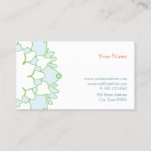 Blue Lotus Holistic Health Visitekaartje (Achterkant)