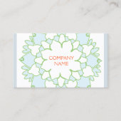 Blue Lotus Holistic Health Visitekaartje (Voorkant)