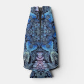 Blue Lotus Mandala - Bottle Coozie (Achterkant)