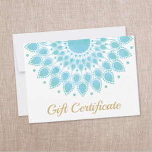Blue Lotus Mandala Salon en Spa Gift Certificate