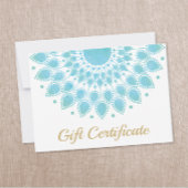 Blue Lotus Mandala Salon en Spa Gift Certificate