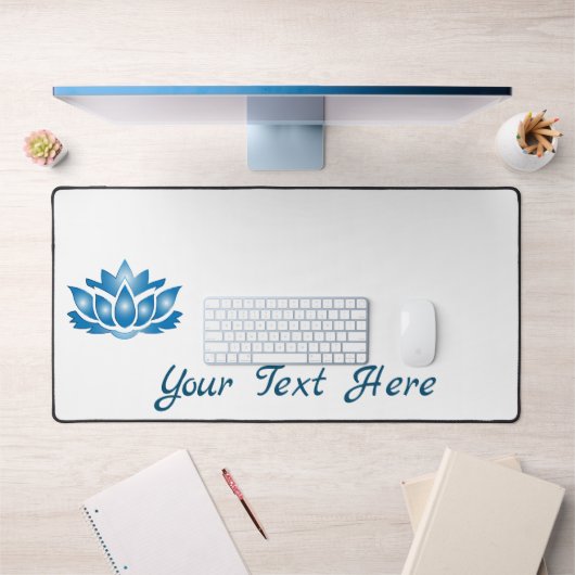 Blue Lotus Mind Body Spirit - Gepersonaliseerd Bureaumat (Kantoor 1)