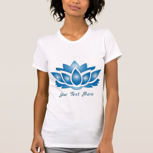 Blue Lotus Mind Body Spirit Specialized T-Shirt (Voorkant)