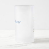 Blue Lotus Personalized Mug Matglas Bierpul (Center)