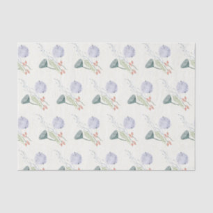 Blue Lotus Pod Floral-weefselpapier Tissuepapier