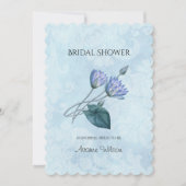 Blue Lotus Vrijgezellenfeest Kaart (Voorkant)