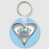 Blue Love Eternal Sleutelhanger (Voorkant)