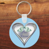 Blue Love Eternal Sleutelhanger (Voorkant)