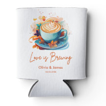 Blue Love is Brewing Coffee Bruidsfeest Bruiloft 