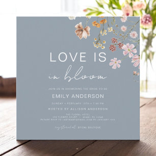 Blue Love is te zien in het Bloom Wildflower Vrijg Kaart