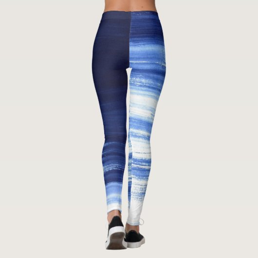 Blue Love Leggings (Achterkant)
