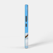 Blue LoveBirds telefoonhoesje Samsung Galaxy Hoesje (Rechterkant)