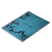 Blue Lovevogels - Speciaal Notitieboek (Linkerzijde)