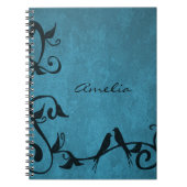 Blue Lovevogels - Speciaal Notitieboek (Voorkant)