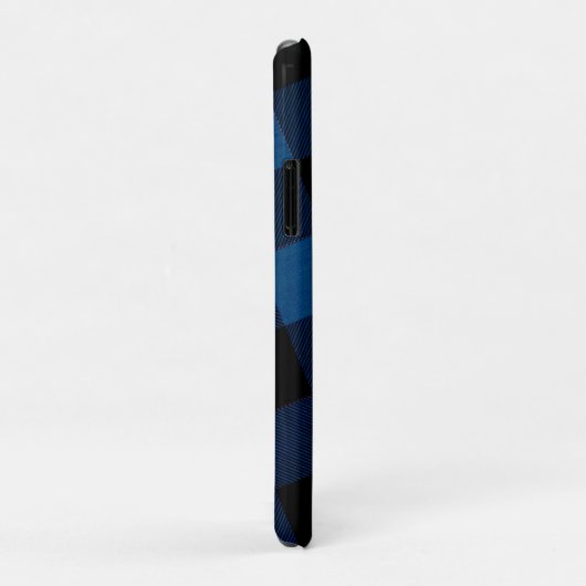 Blue Lumberjack Plaid Case-Mate iPhone Case (Achterkant/rechts)