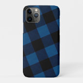 Blue Lumberjack Plaid Case-Mate iPhone Case (Achterkant)