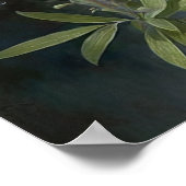 Blue Lupine Flower Art Print Poster (Hoek)