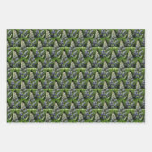 Blue Lupine Flower Natuur gepersonaliseerd Inpakpapier Vel (Voorkant)