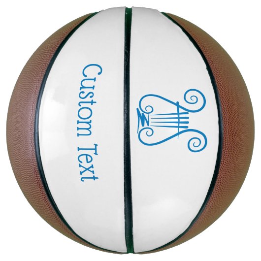 Blue Lyre Basketbal (Verticaal)