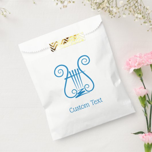 Blue Lyre Bedankzakje (Gezegeld)