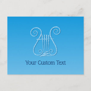Blue Lyre Briefkaart