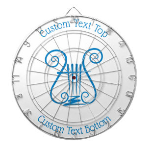 Blue Lyre Dartbord