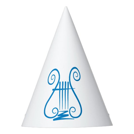 Blue Lyre Feesthoedjes (Voorkant)