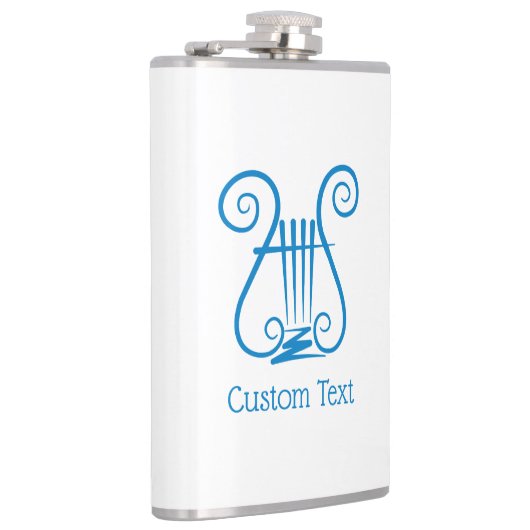 Blue Lyre Heupfles (Rechts)