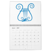 Blue Lyre Kalender (Mar 2027)