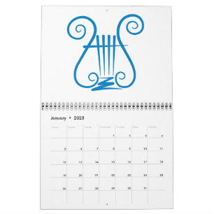 Blue Lyre Kalender