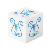 Blue Lyre Kubus (Achter hoekig)