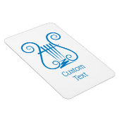 Blue Lyre Magneet (Rechterzijde)