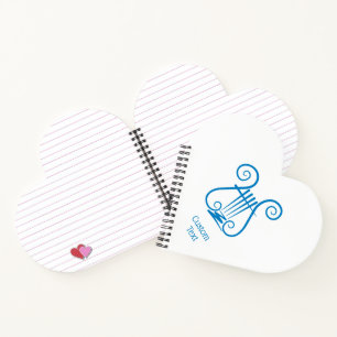 Blue Lyre Notitieboek