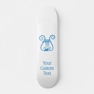 Blue Lyre Persoonlijk Skateboard