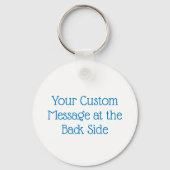 Blue Lyre Sleutelhanger (Achterkant)