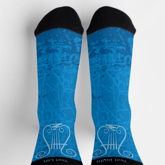 Blue Lyre Socks Sokken (Top)