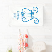 Blue Lyre Spandoek (Insitu)