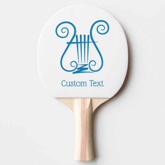 Blue Lyre Tafeltennisbatje (Voorkant)