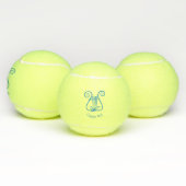 Blue Lyre Tennisballen (Multi)