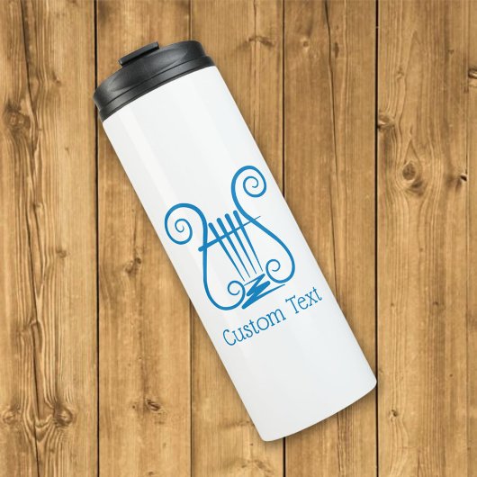 Blue Lyre Thermosbeker