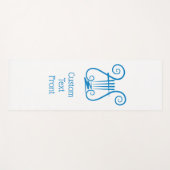 Blue Lyre Yogamat (Voorkant (horizontaal))